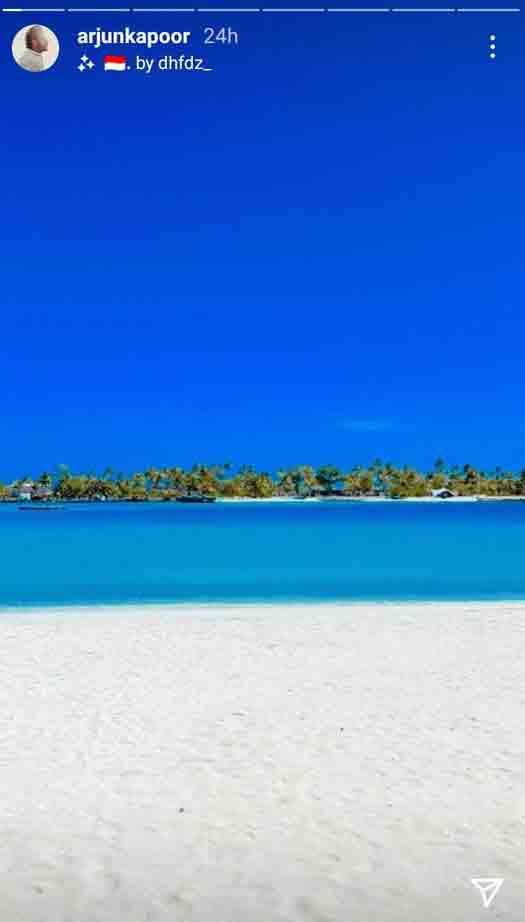 Are Arjun Kapoor & Malaika Arora Vacationing Together In Maldives? Pics Show The Beachy Shores Sans The Other