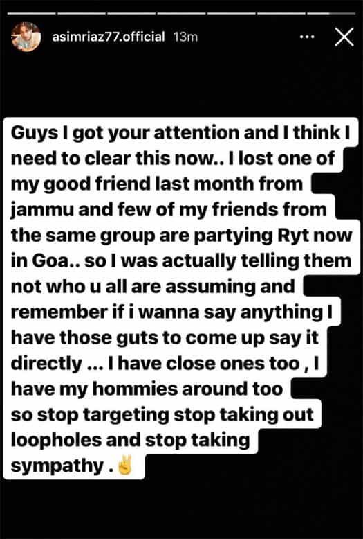 Asim Riaz Clarifies Alleged Dancing Tweet On Shehnaaz Gill: "If I Wanna Say Something, I Have Those Guts To..."