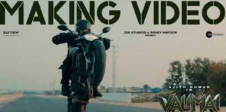 BTS video of Ajith's 'Valimai' lights up Internet, garners 85K likes in 20 mins
