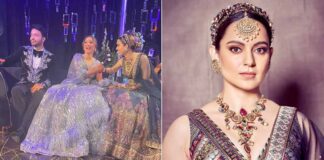 Kangana Ranaut shares pics of Ankita, Vicky's sangeet ceremony