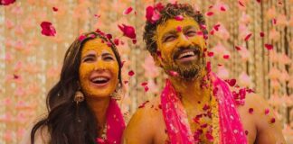 Katrina Kaif & Vicky Kaushal Is Painting The Town Yellow With Their Extraordinary Haldi Pics