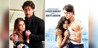 Kriti Sanon and Tiger Shroff recreate 'Heropanti' pose