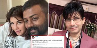KRK Passes Cheap Remark Against Jacqueline Fernandez, Netizen Shames Him!