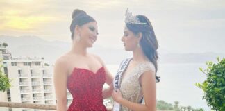 Miss Universe jury member Urvashi Rautela celebrates Harnaaz's feat