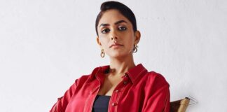 Mrunal Thakur Faces The Wrath Of The Trolls For Unbuttoned Red Shirt; Deets Inside