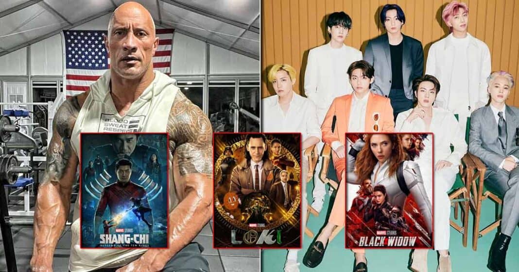 People's Choice Awards 2021 Dwayne Johnson, BTS Dominate, ShangChi