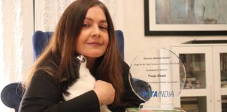 Pooja Bhatt bags PETA India's 'Hero to Animals' Award