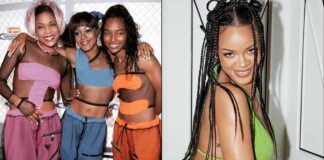 Remember When Rihanna Clapped Back At TLC By Making Their T*pless Pictures Public