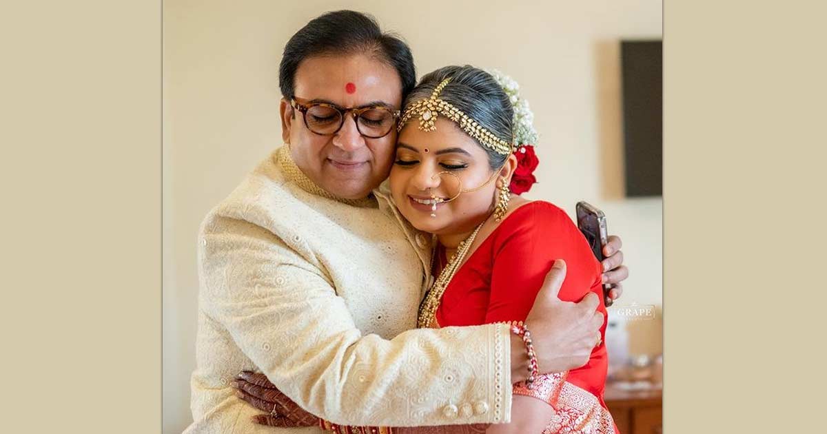 Taarak Mehta Ka Ooltah Chashmah Star Dilip Joshi’s Daughter Niyati Flaunts Grey Hair In Her Wedding