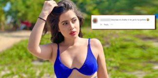 Urfi Javed Receives Massive Backlash Over Her Revealing Blue Bikini!