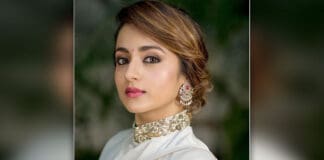 Actress Trisha tests positive for Covid