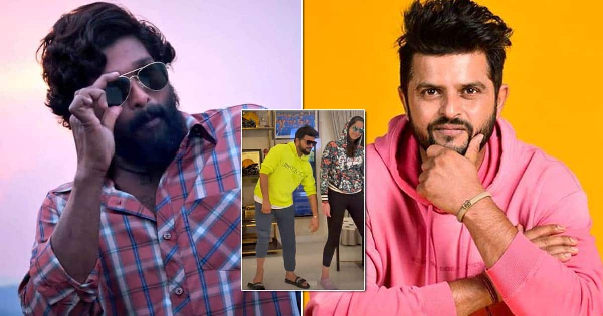 After Warner, Suresh Raina Now Dances To Allu Arjun's 'Srivalli'