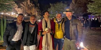Ali Fazal shares pictures with Gerard Butler from the sets of 'Kandahar'
