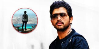 Allu Arjun savours the views of Dubai's skyline