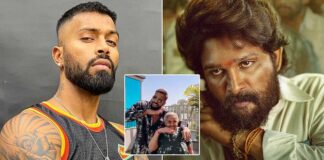 Hardik Pandya's 'Pushpa nani' grooves to 'Srivalli'