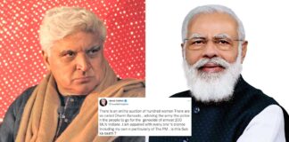 Javed Akhtar Slams Trolls Targeting His Great Great Grandfather Over His Bulli Bai Tweet