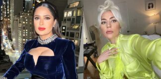 Lady Gaga feels like 'annoying kid in school' for bragging about Salma Hayek kiss