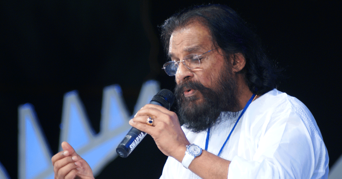 Lengendary singer Yesudas turns 82, misses darshan at Mookambika temple for 2nd year
