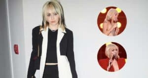 Miley Cyrus Nearly Exposes Her Breasts While Performing At A New Year