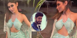 Mouni Roy Oozes Oomph In A S*xy Turquoise Co-Ord Set; Netizens Troll Her Revealing Look & Drags Mohit Rain In Comments, Check Out!