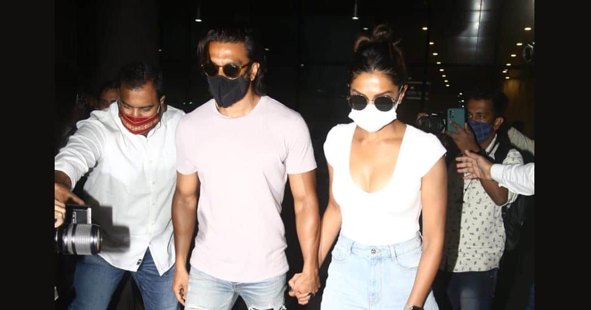 Deepika Padukone Spotted At Airport, Ranveer Singh Twins With Alia