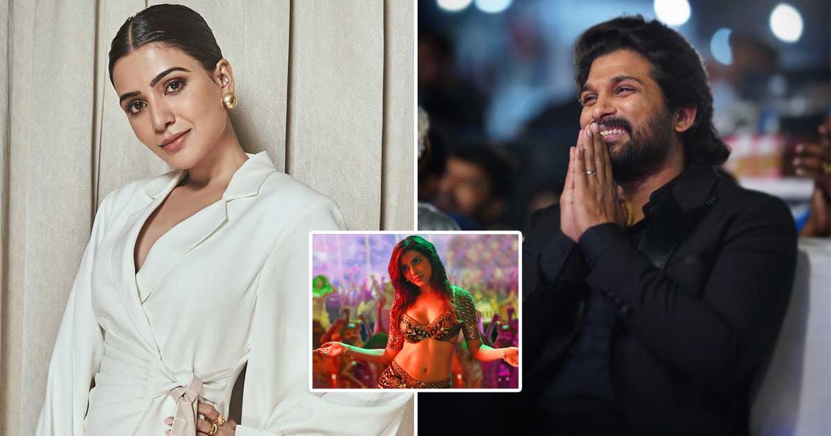 Samantha thanks Allu Arjun for success of her item number in 'Pushpa'