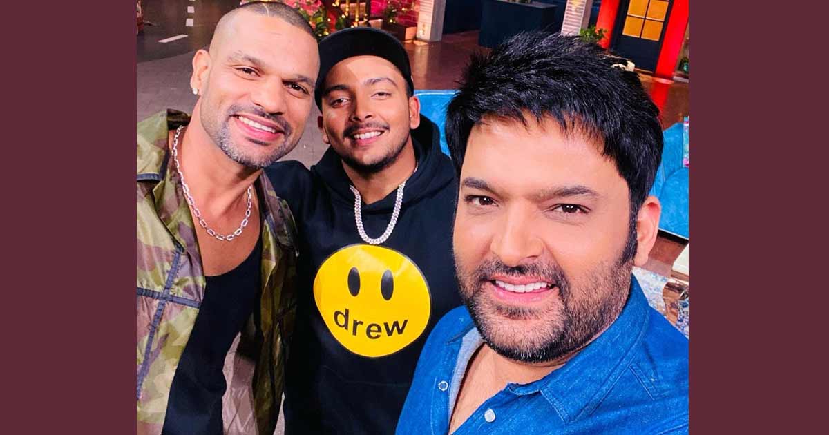 Shikhar Dhawan plays flute, Prithvi Shaw raps on 'The Kapil Sharma Show'