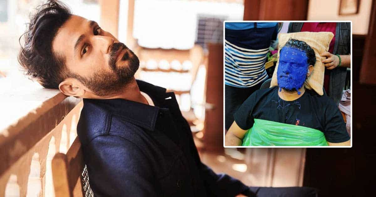 Sohum Shah preps for upcoming film, posts pic from prosthetic session