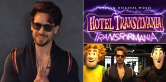 Tiger Shroff shakes legs with Drac & Johnny from Hotel Transylvania: Transformania