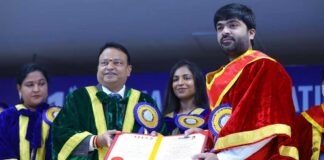 TN varsity confers honorary doctorate on Simbu