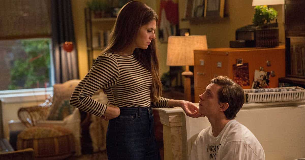 Tom Holland Talks About Shooting The Aunt May Scene