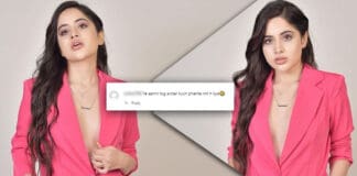 Urfi Javed Mercilessly Trolled Over Her Braless Pantsuit Look