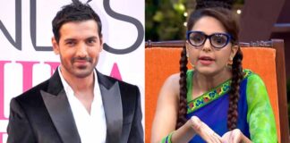 When John Abraham Kissed 'The Kapil Sharma Show' Fame Sugandha Mishra On A TV Show