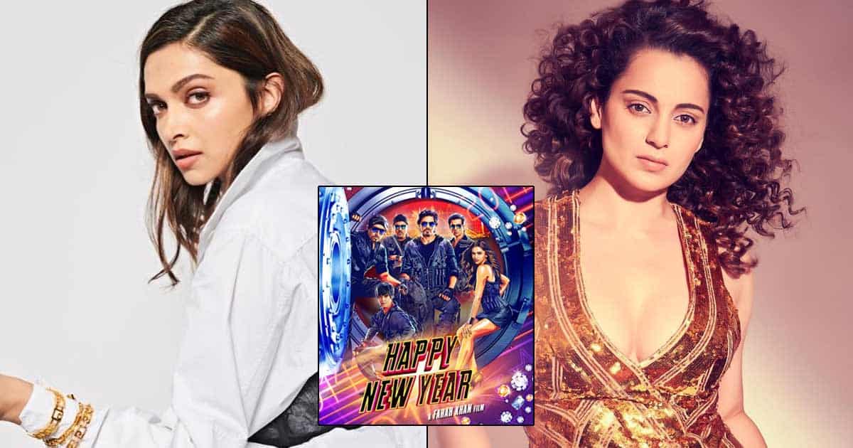 When Kangana Ranaut Bashed Deepika Padukone Saying "Usko Chullu Bhar Paani Mein Doob..." On Getting Awarded For Happy New Year - See Video