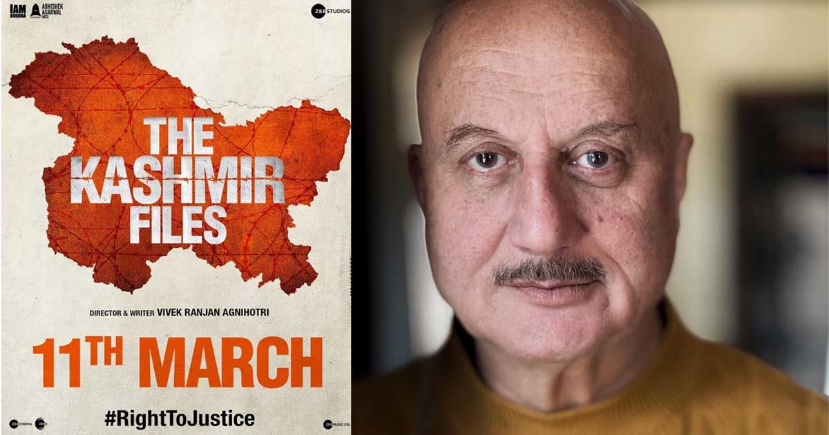 The Kashmir Files: Anupam Kher Starrer Gets A Release Date; Film To Hit The  Screens On This Date