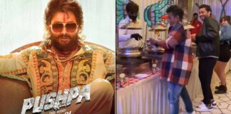 Dancers Zaid Darbar, Shaikh Razi & Noorin Sha Perform 'Pushpa' Allu Arjun's Srivalli Hook Step On Buffet Counter- Watch
