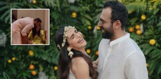 Karishma Tanna's To-Be Hubby Fakes Drying Out Her Mehendi With A Dryer – Deets Inside