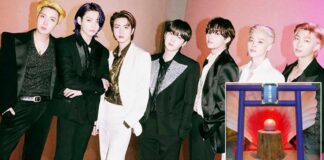 Korean BTS ARMY Express Displeasure Over A Shrine With Pictures OF The Boy Band Spread All Over It, Netizen Call It A Way Of Minting Money!