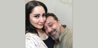 Maanyata Dutt Shares A Video Of Sanjay Dutt Pressing Her Legs; Netizen Reacts - Watch!
