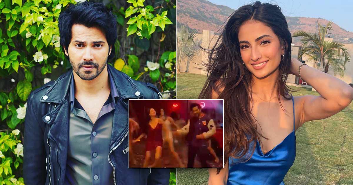 Palak Tiwari's Video With Varun Dhawan From Upcoming Project Goes Viral – WATCH