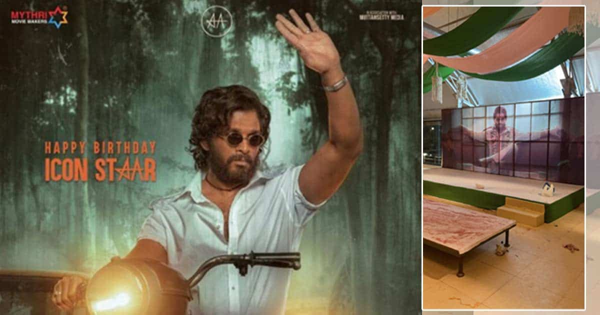 Allu Arjun’s Pushpa Becomes Haldi Theme For A Couple, Pictures Go Viral