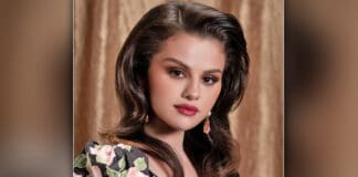 Selena Gomez Trips Down To One Knee Due To Black Pumps On SAG Awards Red Carpet, Fans Compare It To A Disney Princess' Fall!