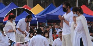 Shah Rukh Khan Accused Of Spitting Near Lata Mangeshkar’s Mortal Remains