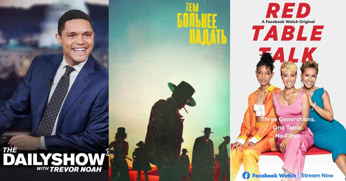 'The Daily Show', 'The Harder They Fall' & 'Red Table Talk' Bag Top Prizes