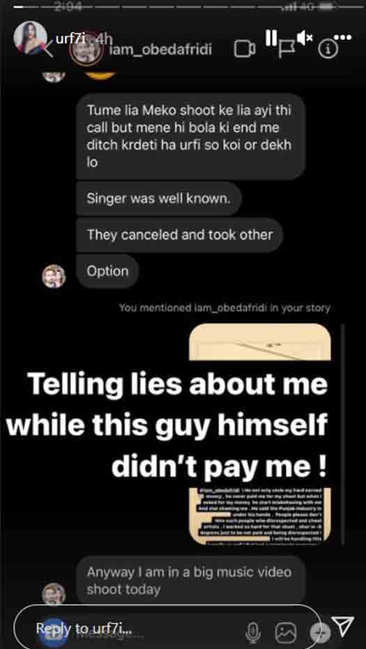 Urfi Javed Accuses A Casting Director For Asking Sexual Favours