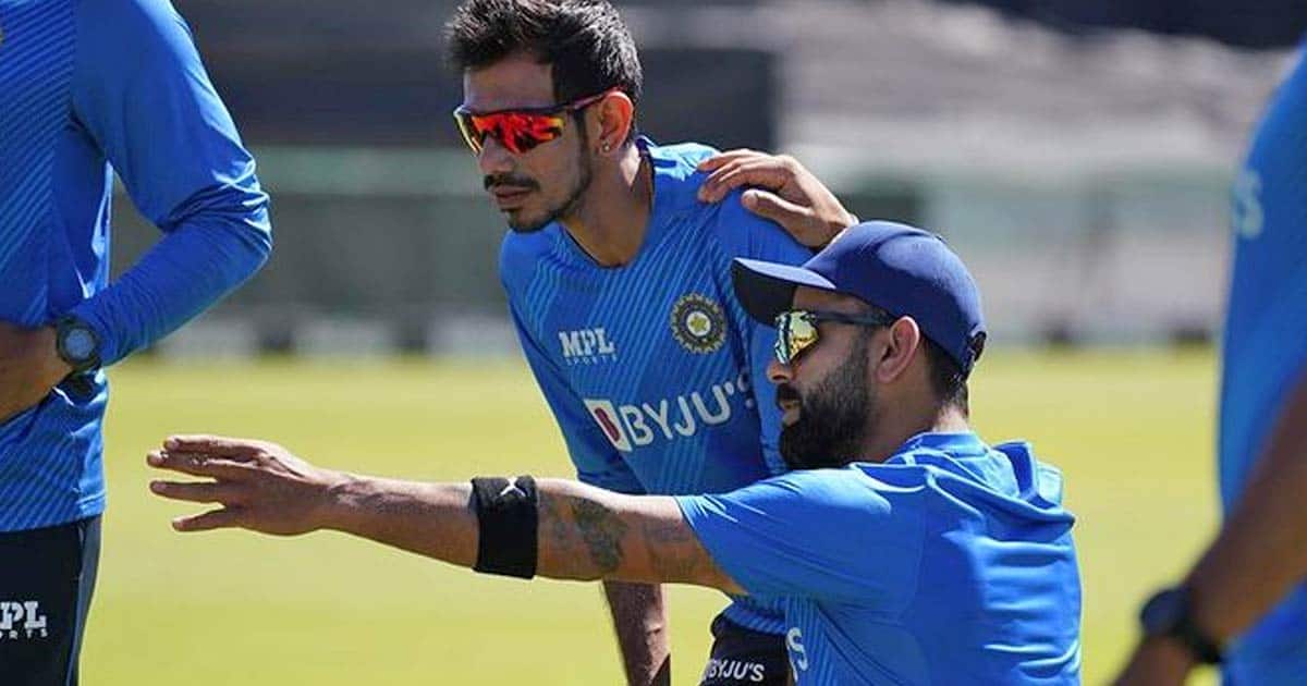 Virat Kohli's Hilarious Response To Yuzvendra Chahal “G**nd Par Lagi Hai Ball” At India Vs WI ODI Goes Viral - Watch