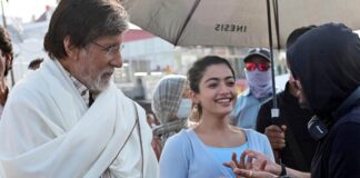Amitabh Bachchan shares an adorable picture with 'Pushpa' Rashmika Mandanna!