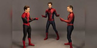 Andrew Garfield Compared Bulges With Tom Holland & Tobey Maguire While Recreating Pointing Spider-Man Meme