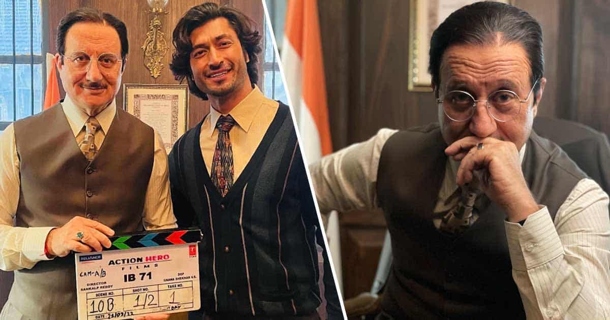 Anupam Kher starts shooting for his 523rd film 'IB 71'