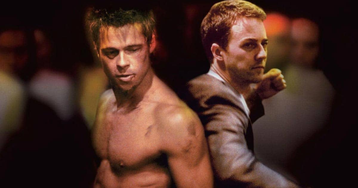 Do You Remember Brad Pitt Getting Punched In His Ear By Edward Norton In Fight  Club? Well, It Was Real AF!